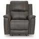 Burnley Anchor Leather Zero Gravity Power Recliner with USB Charging
