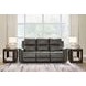 Burnley Anchor Leather Power Reclining Living Room Set