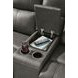 Burnley Anchor Leather 75" Zero Gravity Power Reclining Loveseat