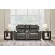 Burnley Anchor Leather 75" Zero Gravity Power Reclining Loveseat