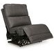 Burnley Anchor Leather 5 Piece Modular Power Reclining Sectional with USB Charging