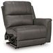 Burnley Anchor Leather 5 Piece Modular Power Reclining Sectional with USB Charging