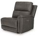 Burnley Anchor Leather 5 Piece Modular Power Reclining Sectional with USB Charging