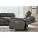 Burnley Anchor Leather 5 Piece Modular Power Reclining Sectional with USB Charging