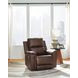 Beryton Espresso Leather Zero Gravity Power Recliner with USB Charging