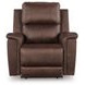 Beryton Espresso Leather Power Reclining Living Room Set