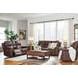 Beryton Espresso Leather 85" Zero Gravity Power Reclining Sofa with USB Charging