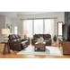 Beryton Espresso Leather 85" Zero Gravity Power Reclining Sofa with USB Charging