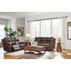 Beryton Espresso Leather 85" Zero Gravity Power Reclining Sofa with USB Charging