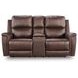 Beryton Espresso Leather Power Reclining Living Room Set
