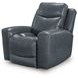 Mighty Moves Admiral Leather Power Recliner with USB Charging