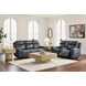 Mighty Moves Admiral Leather 88" Power Reclining Sofa with USB Charging