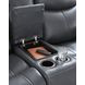 Mighty Moves Admiral Leather 78" Power Reclining Loveseat with USB Charging