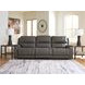 5Z Pendley Anchor Leather 3 Piece Modular Power Reclining Sectional with USB Charging and Heat Massage