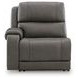 5Z Pendley Anchor Leather 6 Piece Modular Power Reclining Sectional with USB Charging and Console