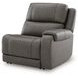 5Z Pendley Anchor Leather 6 Piece Modular Power Reclining Sectional with USB Charging and Console