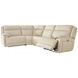 Double Deal Almond 4 Piece Reclining Sectional