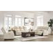 Dahlmoore Almond Leather 87" Power Reclining Sofa with USB Charging