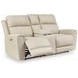 Dahlmoore Almond Leather Power Reclining Living Room Set