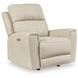 Dahlmoore Almond Leather Power Reclining Living Room Set