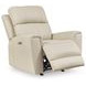 Dahlmoore Almond Leather Power Reclining Living Room Set