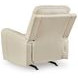 Dahlmoore Almond Leather Rocker Power Recliner with USB Charging