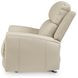 Dahlmoore Almond Leather Rocker Power Recliner with USB Charging