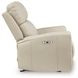Dahlmoore Almond Leather Rocker Power Recliner with USB Charging