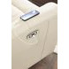 Dahlmoore Almond Leather 87" Power Reclining Sofa with USB Charging