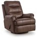 Cedarbrooke Espresso Leather Swivel Glider Recliner