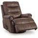 Cedarbrooke Espresso Leather Swivel Glider Recliner