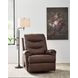 Cedarbrooke Espresso Leather Swivel Glider Recliner