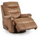Cedarbrooke Butternut Leather Swivel Glider Recliner