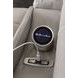 Nightfall Mania Ash Leather 83" Zero Gravity Power Reclining Loveseat with Audio Seating and USB Charging