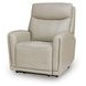 Casa Maria Bone Leather Auto Glide Power Recliner with Power Headrest and USB Charging