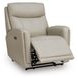 Casa Maria Bone Leather Auto Glide Power Recliner with Power Headrest and USB Charging