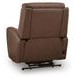Casa Maria Umber Leather Auto Glide Power Recliner with Power Headrest and USB Charging