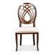 Goccia Taupe Performance Fabric Upholstered Side Chair Set of 2