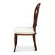 Goccia Taupe Performance Fabric Upholstered Side Chair Set of 2