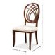Goccia Taupe Performance Fabric Upholstered Side Chair Set of 2