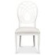 Goccia Cortina White Upholstered Side Chair Set of 2