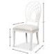 Goccia Cortina White Upholstered Side Chair Set of 2