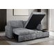 Finn Gray 46" Loveseat with Pop Up Sleeper