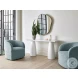 Solace White Carrara Console Table