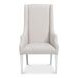 Captains Taupe Performance Fabric Upholstered Host Chair