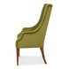 Captains Green Performance Fabric Upholstered Host Chair