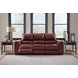 Alessandro Garnet Power Reclining Sofa