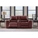 Alessandro Garnet Power Reclining Console Loveseat
