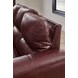 Alessandro Garnet Power Reclining Console Loveseat