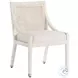 Windward White Rattan Dining Chair